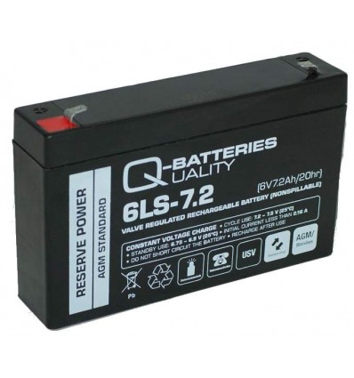 Q-BATTERIES 6LS-7.2