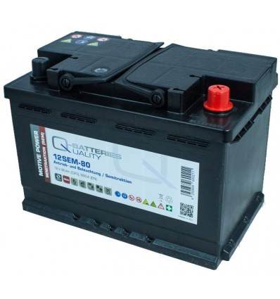 Q-BATTERIES 12SEM-80
