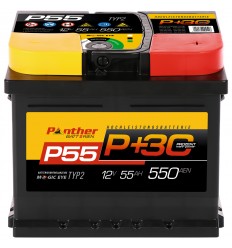 Akumulator Panther P+55 L1